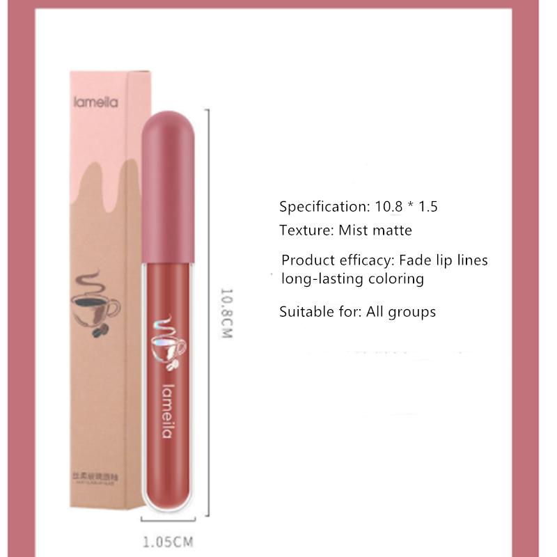 Мягкая стеклянная глазурь для губ, увлажняющая губная помада, цвет меда, жидкая увлажняющая помада для губ для женщин