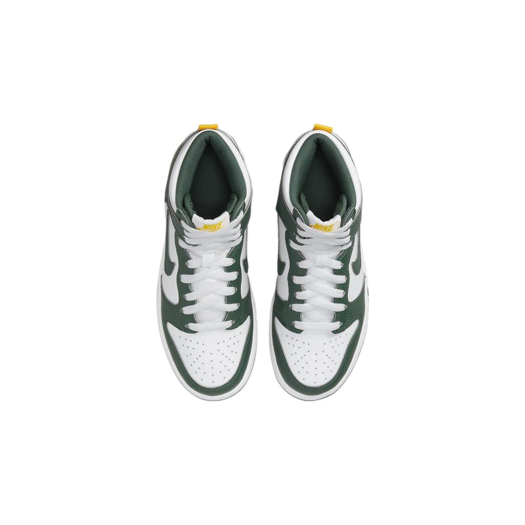 Nike Dunk High GS Австралия Детские Кроссовки Зеленый Благородно-зеленый Университетский-золотой DV7072-300