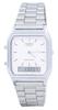 Casio Винтажные кварцевые аналоговые цифровые часы с двойным таймером AQ-230A-7DMQ AQ230A-7DMQ мужские часы