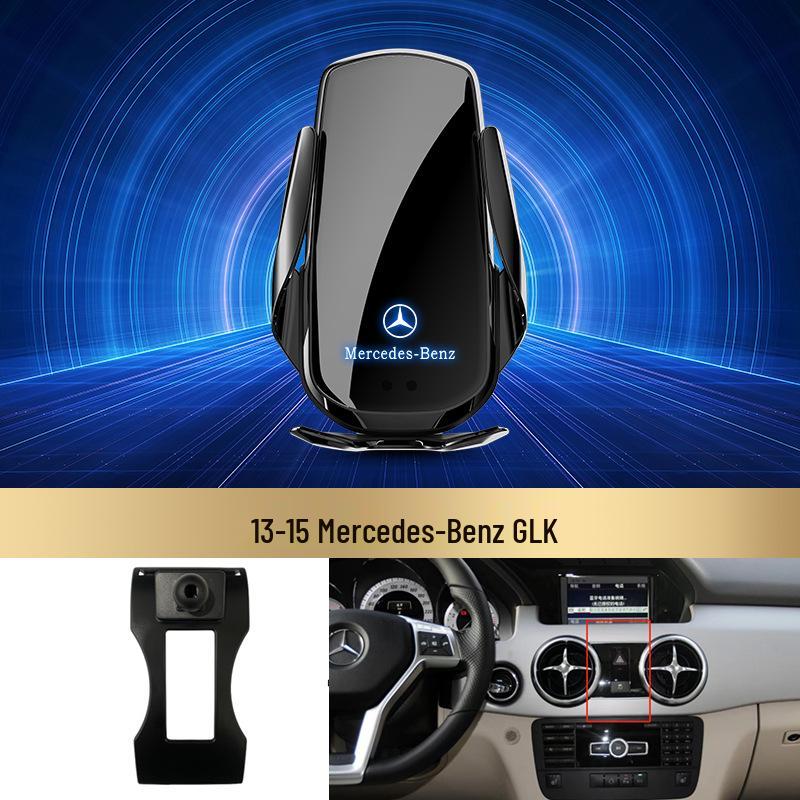 Беспроводной держатель для телефона с быстрой зарядкой Mercedes-Benz для C-Class/R-Class/S-Class/E-Class/GLK/B-Class
