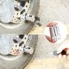 Bicycle Safety Anti-Theft Lock, Motorcycle Road Bicycle Electric Bicycle Wheel Lock with Double Keys Anti-Theft Waterproof Wheel Lock