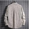 Men's Trendy Long Sleeve Casual Jacket & Shirt for Spring/Autumn