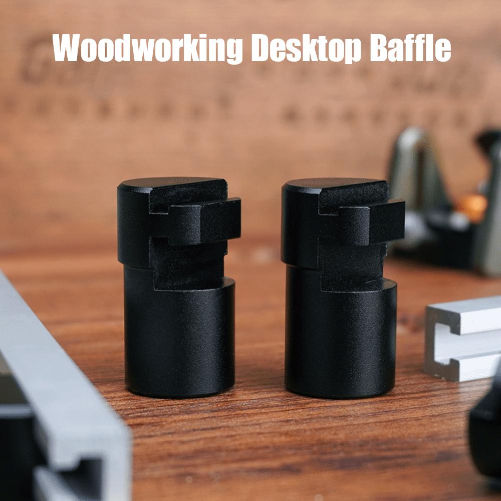 Для T-образной направляющей для деревообработки DIY 2 шт. стол для строгания упоры для верстака зажим для фиксации стола зажим для верстака для строгания упор перегородка