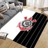 Cardiff City FC Flannel Pattern Square Carpet,Area Rug,Carpet Rug for Living Room Bedroom Sofa Playroom Decor,Non-slip Floor Mat