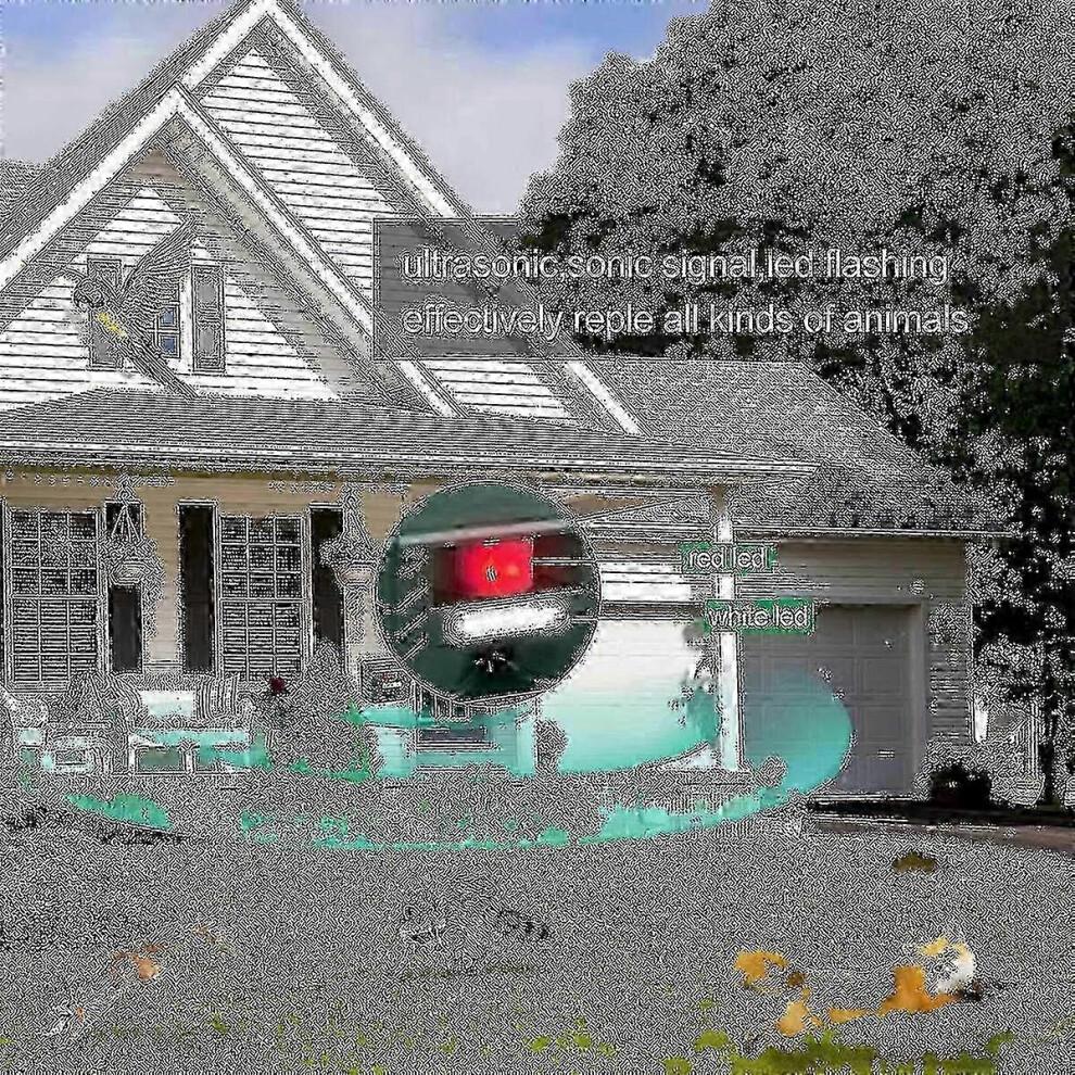 Solar powered bird repeller for seagulls - Effective electronic deterrent for pigeons