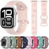 Силиконовый ремешок для Apple Watch 1110 9 8 7 Ремешок 45мм 41мм 44мм 40мм 42мм 46мм Ultra 49мм Браслет с гравировкой iWatch 6 5 SE3