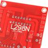 Модуль драйвера двигателя постоянного тока L298N L298N Шаговый двигатель Робот-смарт-кар Разводная плата Пельтье Высокая мощность Драйвер двигателя постоянного тока L298 для Arduino