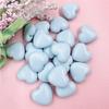 Home Party Supplies for Necklace Earrings Making Fashion 20pcs/bag DIY Handmade Materials 18.8*17.2mm Acrylic Heart Beads Solid Color