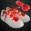 1 Pair LED Nylon Shoelaces Light Up Glow In The Dark Shoelaces for Party Dancing Skating Night Events Footwear Accessory