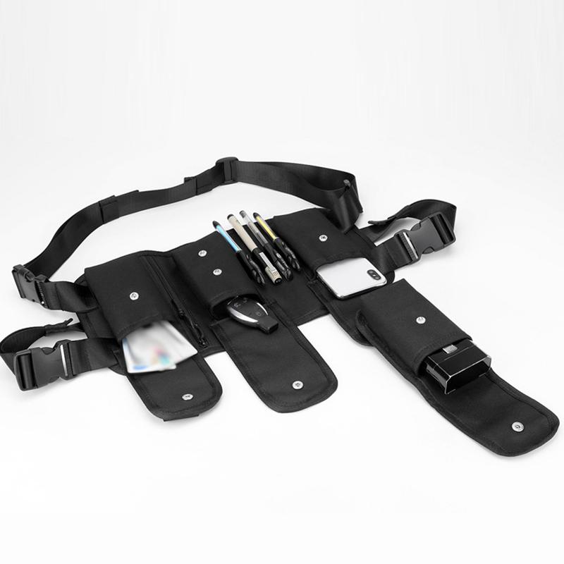 2025 Новая многофункциональная нагрудная сумка Тактическая функция Многокарманный жилет Сумка Легкий водонепроницаемый рюкзак для велоспорта и других видов спорта на открытом воздухе