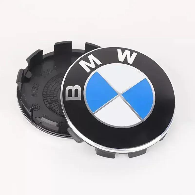 Автомобильные колпаки 56/68 мм для BMW 1 3 5 7 Серии M M3 M5 M6 F01 F20 F10 X5 E36 Декоративные аксессуары, заглушки центральных отверстий колес
