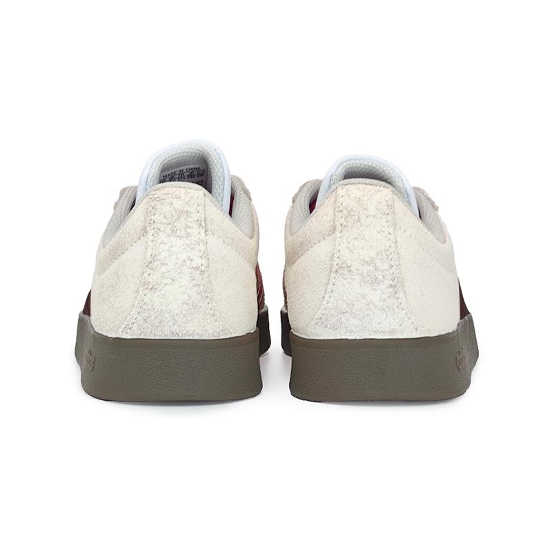 adidas VL COURT 2.0 Износостойкие Низкие Кеды для Скейтбординга Унисекс Бежево-Коричневые HQ1802(Команда562-)