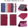 Smart Flip Stand Case For Huawei MediaPad T3 8 Inch, Luxury PU Leather Tablet Cover Case With Auto Sleep Wake Function