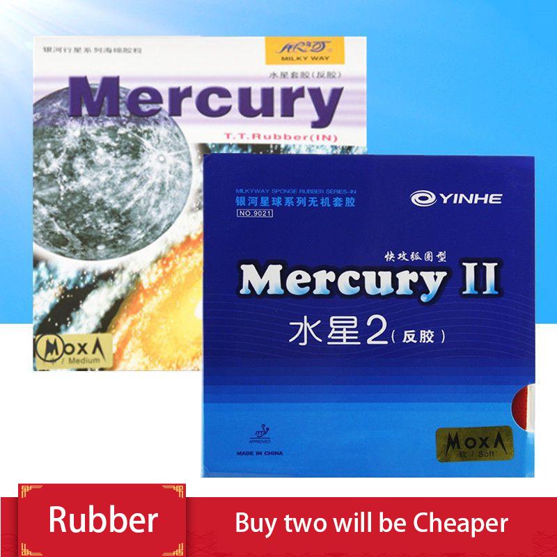 Совершенно новая накладка для настольного тенниса YINHE Mercury 2, мягкая или средней твердости, накладка для пинг-понга с шипами для быстрой атаки с петлей