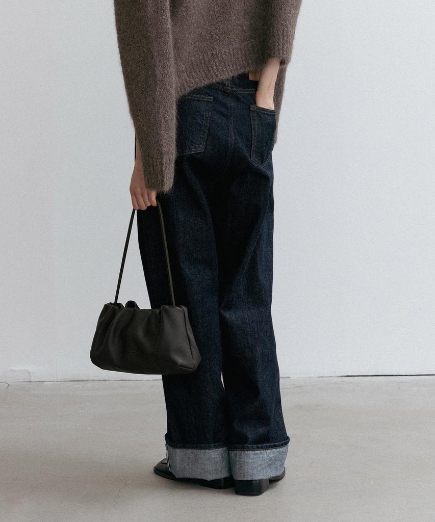 Beullaengkeulumumeon Selvedge Denim Pants_Dark Blue