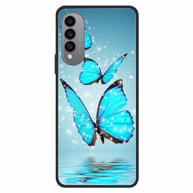 Для WIKO T50 Чехол T 50 Мягкий силикон ТПУ Задняя крышка Для Wiko T50 W-P861-01 W-P861-02 Чехол для телефона WikoT50 Черный Защитный Окрашенный