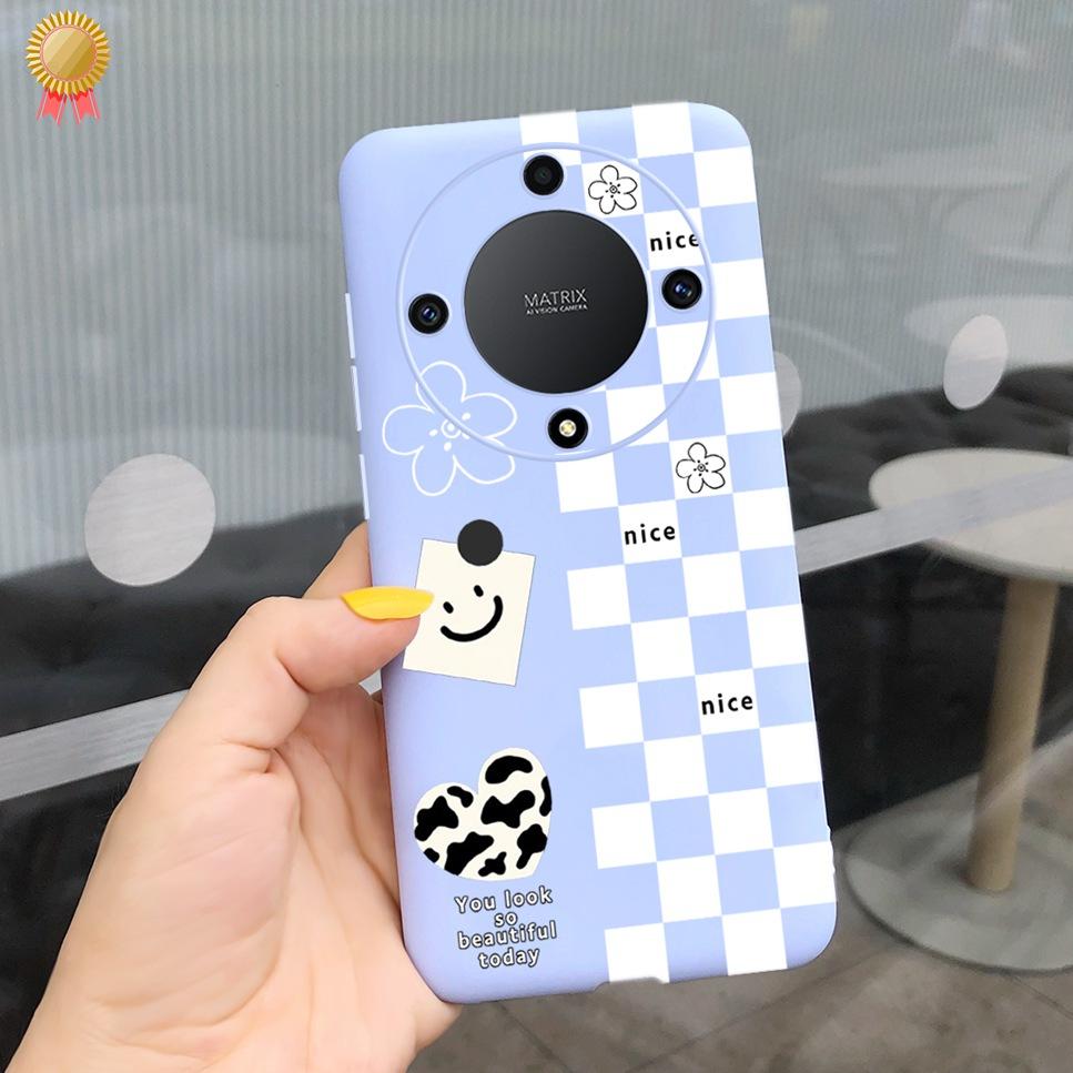 Luxury Case For Honor X9a Soft TPU Capa COOL New Cute Animal Painted Back Coque For Honor X9a X8A X7A 9XA 8XA 7XA  Bumper Bags