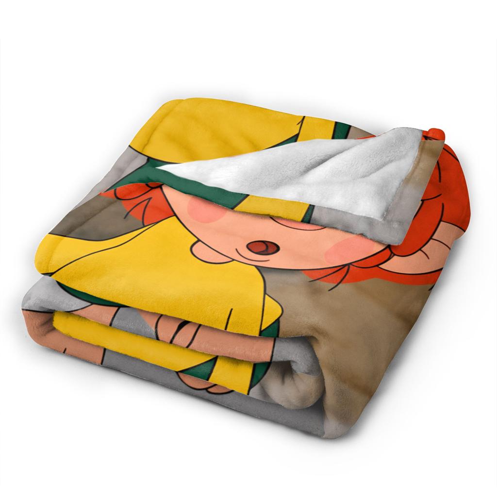 P-Pumuckl Super Warm Blanket Kids Plush Throw Blanket Graphic Couch Chair Flannel Bedspread Sofa Bed Cover