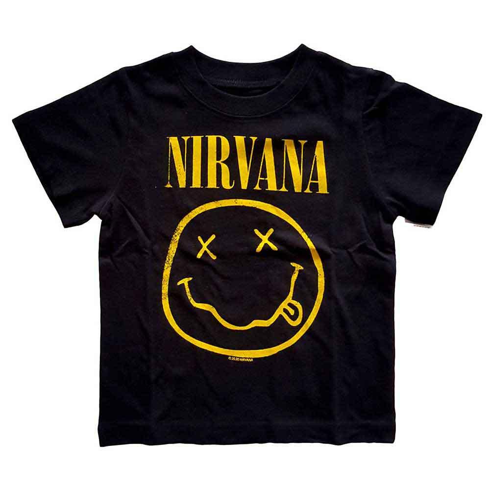 26 Nirvana Yellow Official Childrens Tee T-Shirt Boys Unisex T-Shirt