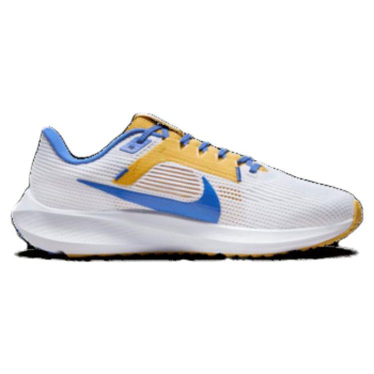 Nike Мужские кроссовки Air Zoom Pegasus 40 UCLA белое золото сигнально-синий DZ5988-100