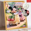 Disney Pearl Painting 5D Mickey Minnie Mouse Pearl Gemstone Art Diamond Painting Kit for Adults Beginners Gift Ideas Home Decor Crafts Supplies