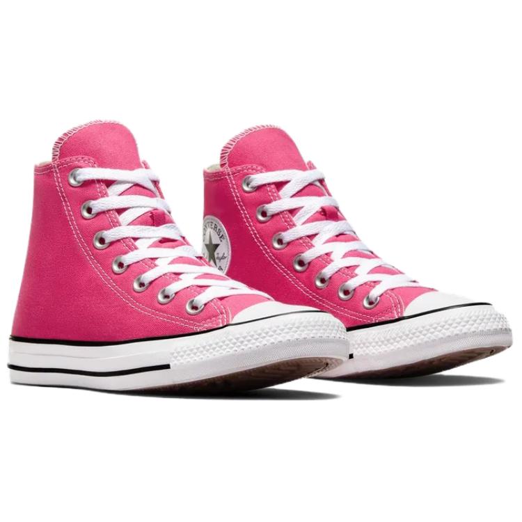Converse Chuck Taylor All Star Comfortable Versatile High-Top Canvas Shoes Unisex Sneakers Pink A08136C
