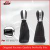 Automatic Gear Shift Knob Stick Lever Shifter With Seat Leather For VW Golf 6 Jetta MK6 EOS Passat B7 CC Sharan 7N From 2010