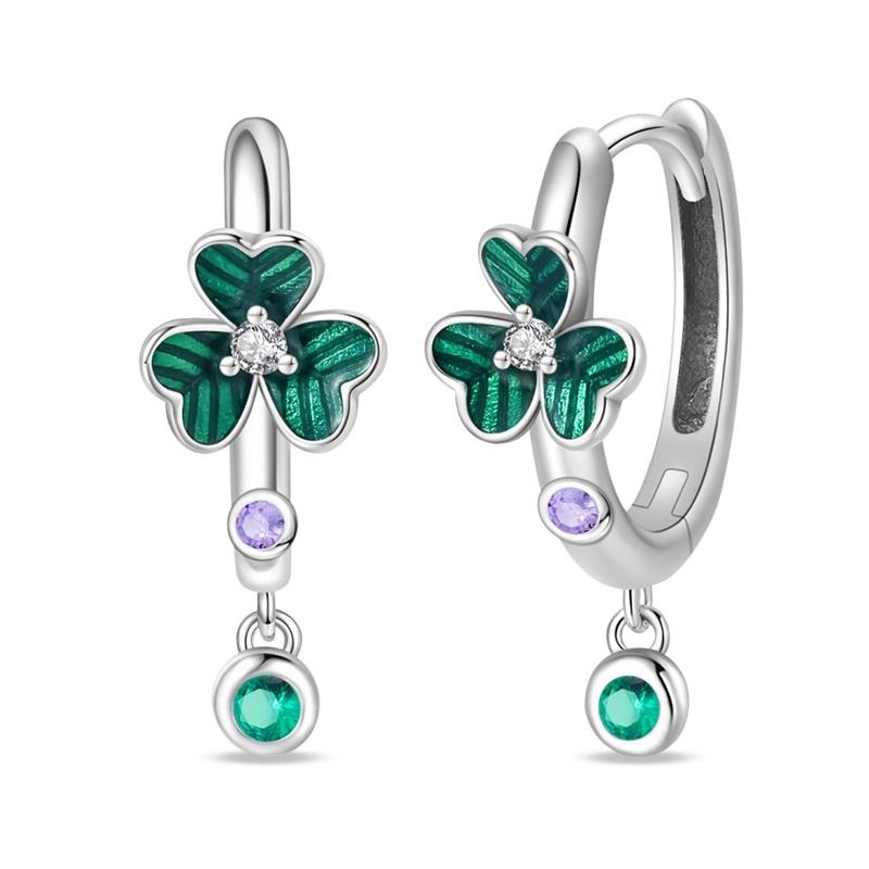 100% 925 Silver Chameleon Dragonfly Butterfly Earrings Golden Koi Ladybug Earrings For Women Fashion S925 Party Jewelry
