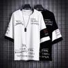 2026 Summer New Men's Casual Fashion Printed Round Neck Half Sleeve T-shirt