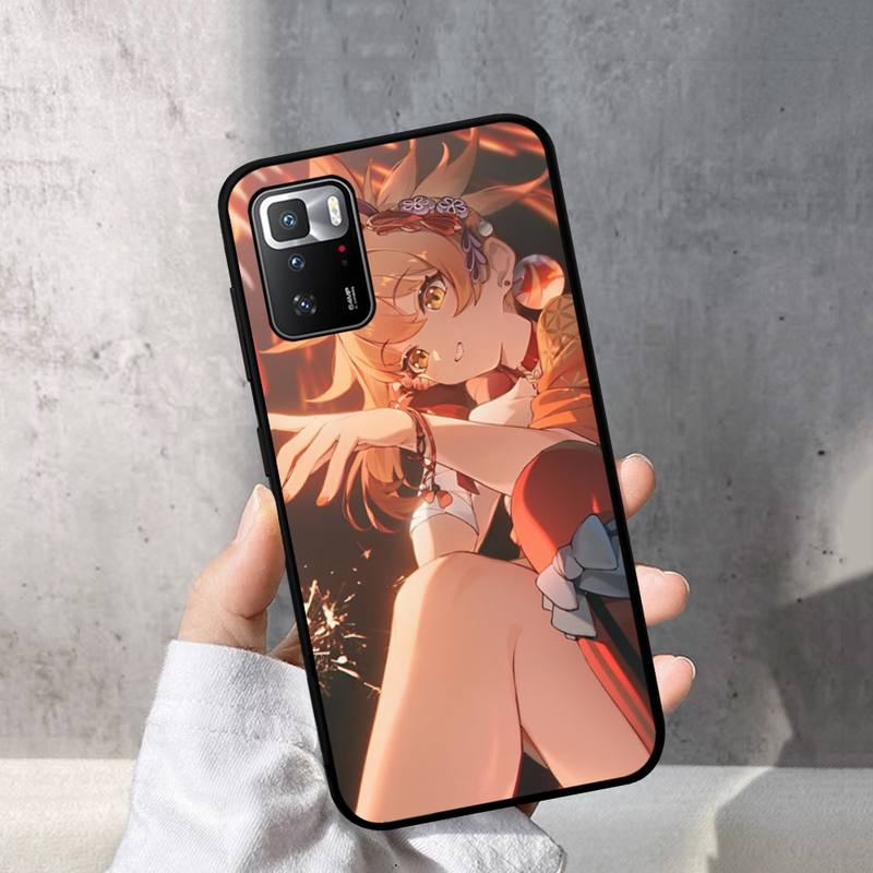 Чехол для телефона Anime Genshin Impact Yoimiya для Redmi Note 8 7 9 4 6 pro max TX 5A 3 10 lite pro
