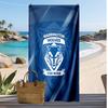 Warrington Wolves Print Beach Towel Soft Portable Quick?dry Towel For Pool Summer Vacation Outdoor Sport