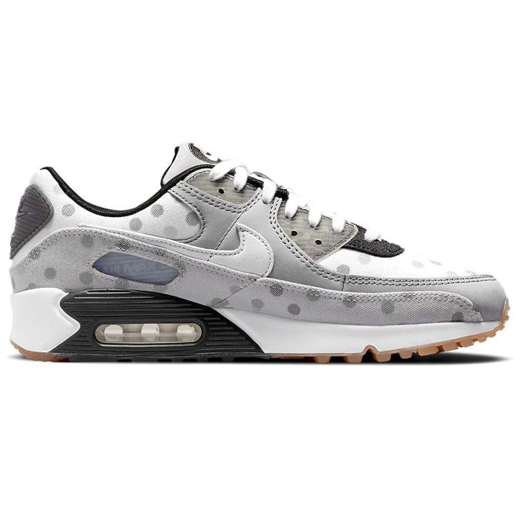 Nike Air Max 90 NRG Venn Diagram — Кроссовки унисекс Grey Fog Polka Summit-White White Black CZ1929-100