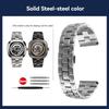28 мм Сплошной браслет из нержавеющей стали Для SEVENFRIDAY P2/M1/S2/M2/02M Ремешок для часов Мужской браслет для часов Черный Серебристый крепление