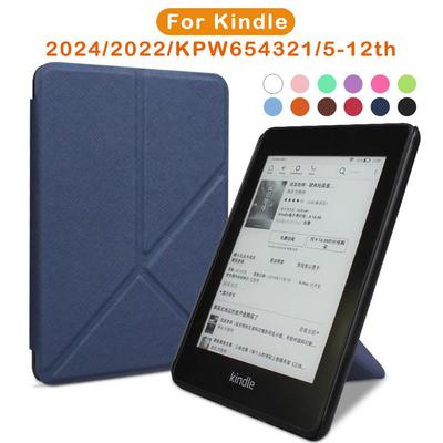 Складной чехол-подставка для Kindle Paperwhite Colorsoft 1 2 3 5 6 10-го 11-го 12-го Поколения 6 6.8 7 Дюймов Чехол-конверт