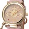 VIVIENNE WESTWOOD Часы Orb Серебристый Розовый Кожаный Кварцевые VV006PKPK [Vivienne Westwood] Женские Женские [Б/У]