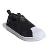 Adidas Superstar Slip On Core Black Cloud White Pink Women's FV3187