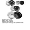 8Pcs Gas Stove Burner Cover Easy Installation High Temp Resistant Electric Stove Cover for Samsung for LG for MATAG Stovetop