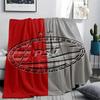1Pc Real Betis Print Flannel Blanket, High quality Comfortable for All Seasons, Home Decor, Warmth and Comfort, Perfect for Christmas GiftS