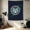 New Zealand Warriors Wall Tapestry Aesthetic Wall Hanging Printed Fabric Blanket Decorative Tapestries For Bedroom Living Room Home Decor