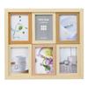 Iwata Picture Frame, Multi-sided Frame, 6-sided, Natural, TM-101-6-N