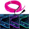 Car Interior Led Decorative Lamp 1M/2M/3M/4M/5M Wiring Neon Strip For Auto DIY Flexible Ambient Light USB Party Atmosphere Diode