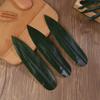 100Pcs Sushi Bamboo Leaves Sashimi Dish Leaf Ornament Home Decor Serving Disposable Plates Artificial Fake Grass