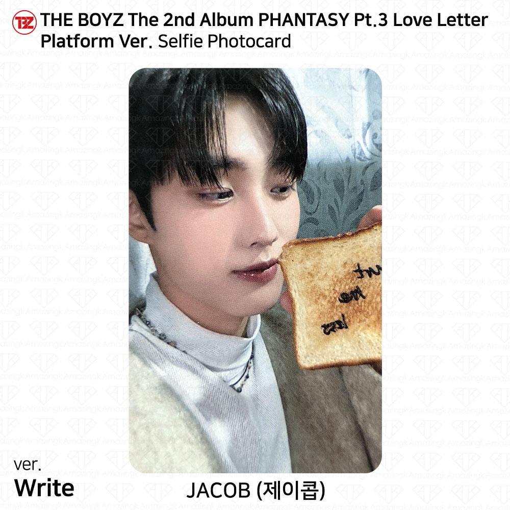 THE BOYZ Phantasy Pt.3 Платформа для любовных писем, версия QR Селфи, официальная фотокарточка