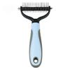 Long Hair Curly Fur Trimming Hair Shedding Trimmer Combs Pet Cats Brush Hair Removal Comb