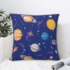 Солнечная Система Космос Планеты Вселенная Квадратная Наволочка Чехол для Подушки Наволочка Чехол для Декоративной Подушки для Дома Спальни Автомобиля