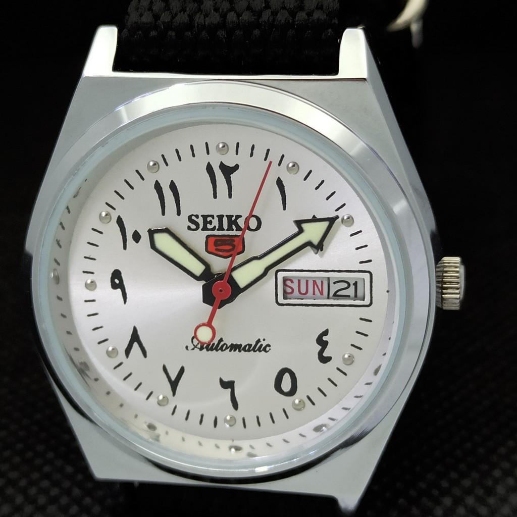 ВОССТАНОВЛЕННЫЕ ВИНТАЖНЫЕ SEIKO 5 AUTO 6309A ЯПОНИЯ МУЖСКИЕ СЕРЕБРЯНЫЕ ЧАСЫ 533d-a280238-9