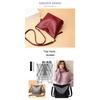 New Women's One Shoulder Messenger Bag Soft Leather Small Square Bag