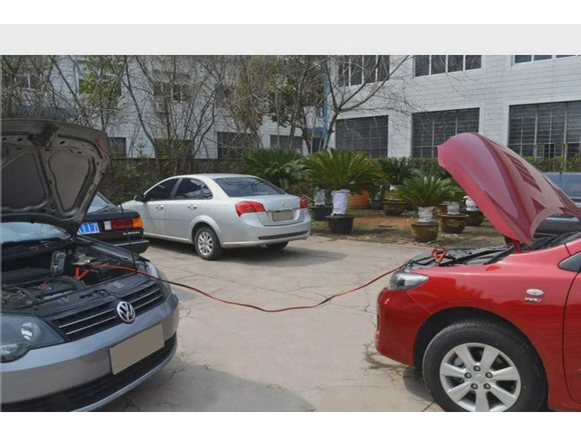 Кабель для подключения аккумулятора автомобиля повышенной прочности 500 А с зажимом Fire Wire