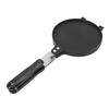 Egg Roll Press Pan Stick Proof Aluminum Stove Top Tortilla Press with Handle for Kitchen 6.8 Inch Glossy Style