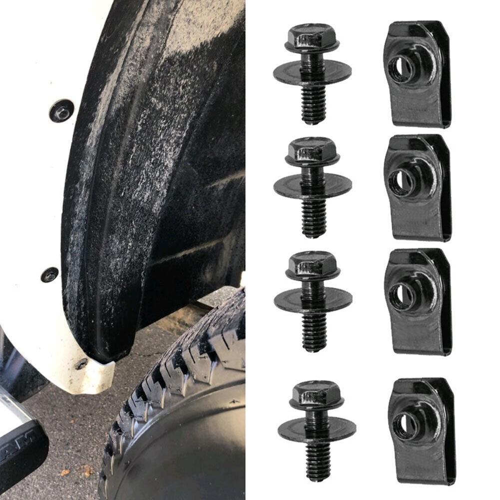 10 шт., аксессуары для двигателя, болты кузова, автомобильный крепеж